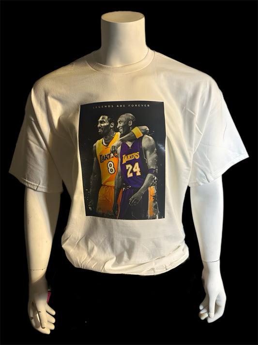 Kobe Bryant Legends Are Forever: White